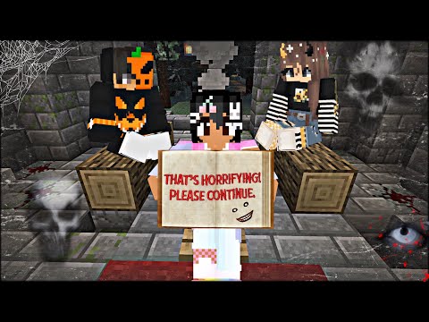 Spooky Stories with Penguin Shaman and Bean | Minecraft