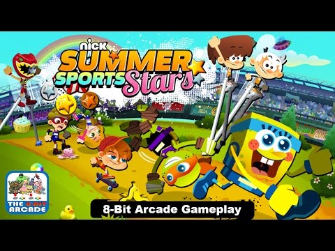 Nick Summer Sports Stars - Compete & Win Big At These Wacky Summer Games (Gameplay) Video