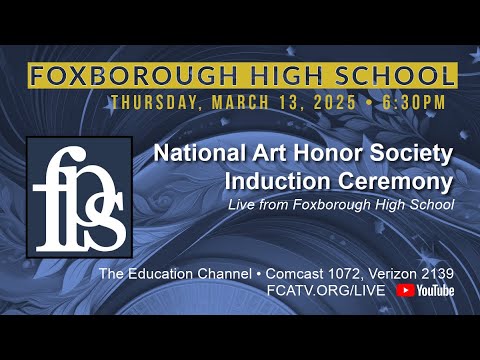 Thumbnail for FHS National Art Honor Society Ceremony 2025
