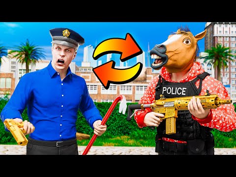Criminals Swap Places With Cops In GTA 5 RP