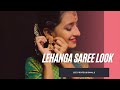 Lehanga Saree Look Reception Look Glam Look Lee Professionals