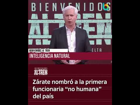 Vía “Bienvenidos al Tren” | El municipio de Zárate presentó a ZARA, la nueva IA funcionaria