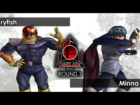 Melee: ryfish (Falcon) V Minna (Marth) - Obelisk 38 Tournament SSBM
