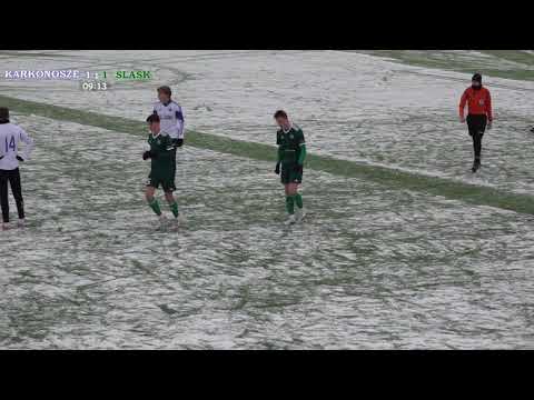 Sparing Karkonosze Jelenia G. (IV liga) - Śląsk Wrocław U18 3:4 (1:2) 30.01.2021 r.