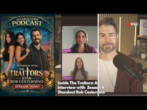 Inside The Traitors: An Interview with Season 4 Standout Rob Cesternino