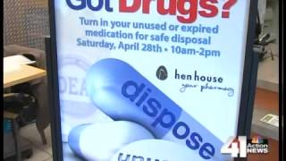Dispose of old prescription drugs
