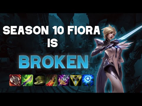 Anoying bro5 | SEASON 10 FIORA IS BROKEN