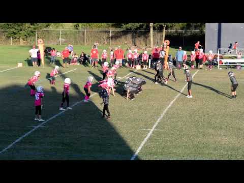 Pass up the middle for 20 yards