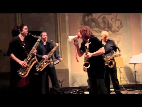 THE TIPTONS - Saxophone Quartet and Drums - Live in France - Chambéry
