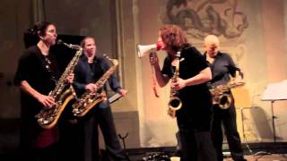 THE TIPTONS - Saxophone Quartet and Drums - Live in France - Chambéry