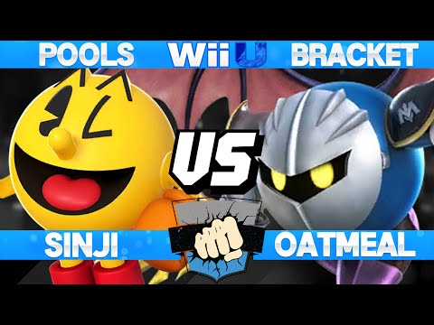 Collision XIV - Oatmeal (Meta Knight) vs Sinji (Pac-Man) - SSB4 Pools - Smash Wii U
