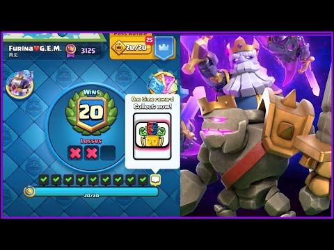 20 WINS with Golem Beatdown Deck.!