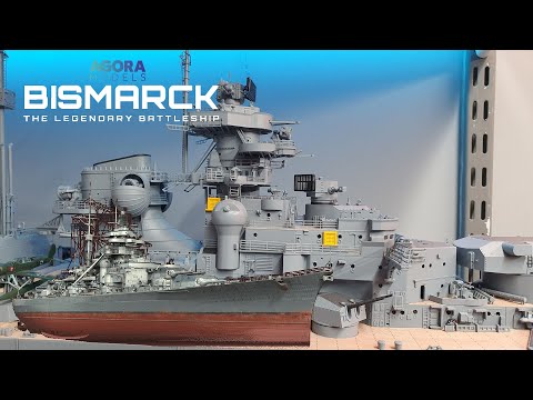 Agora Model's Bismarck: The Legendary Battleship - Pack 7 - Stages 69-80