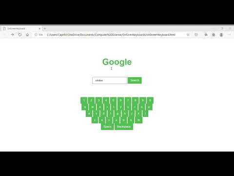 Onscreen Keyboard Source Code Explained