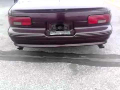 Cherry Bomb Vortex on a 1995 Chevy Caprice 9C1 LT1 5.7L