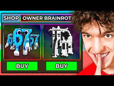 Steal A Brainrot, But You Can BUY OWNER BRAINROTS..