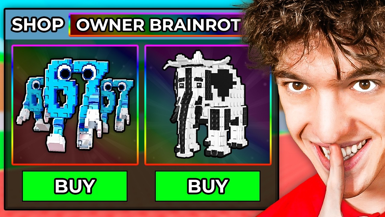 Steal A Brainrot, But You Can BUY OWNER BRAINROTS..