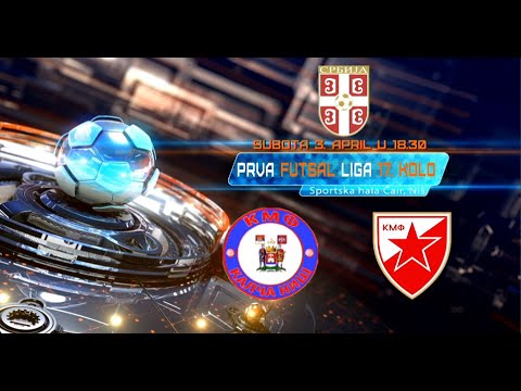 Prva futsal liga 17. kolo: KMF Kalča - Crvena Zvezda