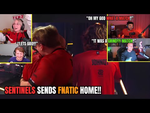 Los profesionales y streamers de VALORANT reaccionan a la eliminación de Fnatic por parte de Sent...