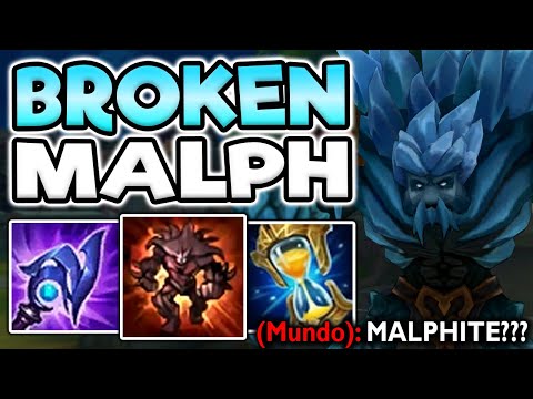 AP MALPHITE DOES WAY TOO MUCH DAMAGE (THIS IS BROKEN) - Malphite TOP Gameplay Guide Season 11