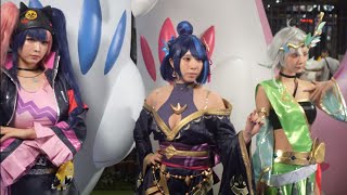 【4K】TGS2024 パルワールド ブース 早瀬あや  三橋くん かれしちゃん さん① 東京ゲームショウ2024