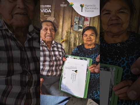 Jorge Lizcano ya es dueño de su tierra en Charta, Santander