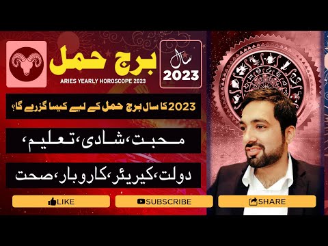 Aries Yearly Horoscope 2023 l 2023 Ka Saal Kaisa Guzray Ga l Astrologer Jawad Sibtain