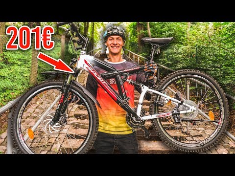 THE 201€ CHEAP BUILDING MATERIALS STORE MTB!