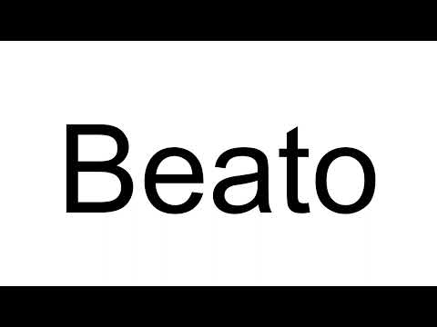 How to Pronounce Beato (Italian)