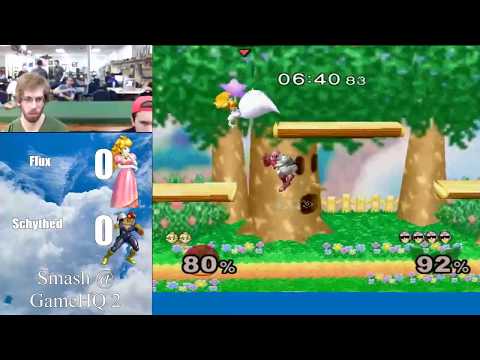 Smash@GameHQ 2 Grand Finals - Schythed (Captain Falcon) vs. Flux (Peach)