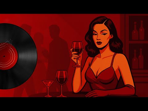 1940’s Red Room Jazz 🍷 Smooth Vintage Bar Vibes Playlist
