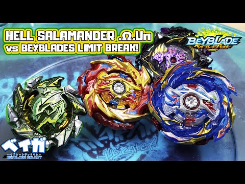 HELL SALAMANDER .Ω.Uncontra Beyblades Limit Break - Beyblade Burst