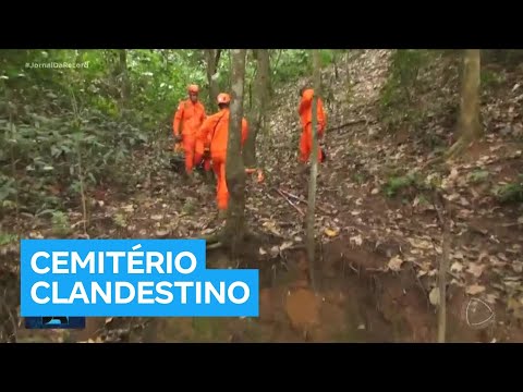 Police discover clandestine cemetery used by criminals in Rio de Janeiro