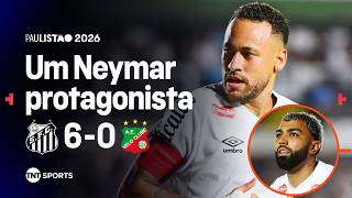ÓTIMA VOLTA DE NEYMAR, GABIGOL ARTILHEIRO E GOLAÇOS DO PEIXA NA CLASSIFICAÇÃO! SANTOS 6X0 VELO CLUBE