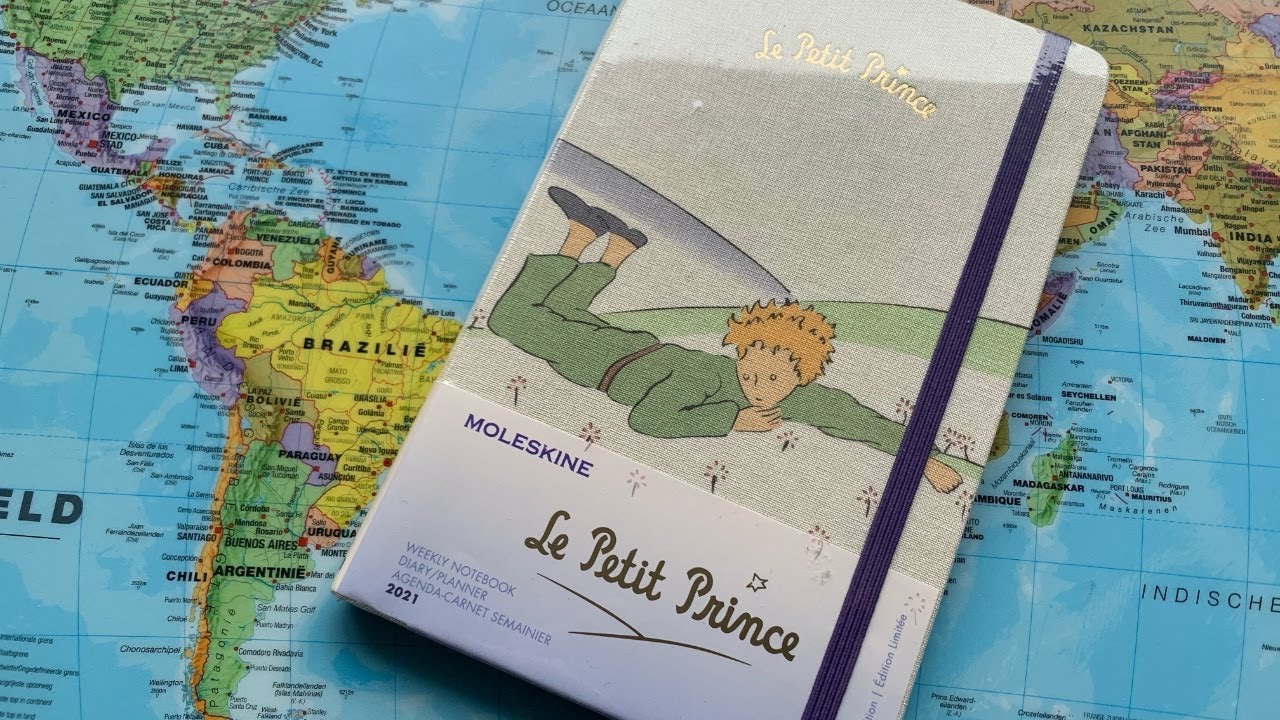 Moleskine Le Petit Prince / The Little Prince 12 Month 2021 Weekly Planner Notebook Hard Cover Large