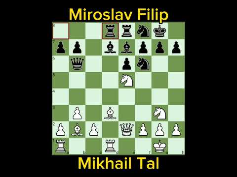 Tal's Best Chess Games Ever | Tal vs Filip (1967)