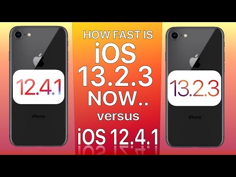 Many versions of iOS 13 later.. How is the performance against iOS 12.4.1??