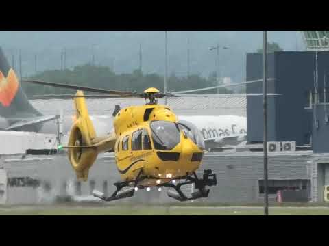 Helimed 5 Copter - Glasgow Airport