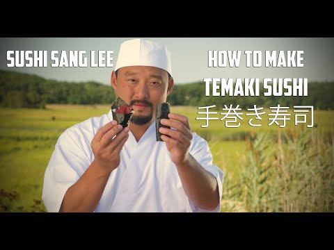How To Make Temaki (Hand Roll) Sushi