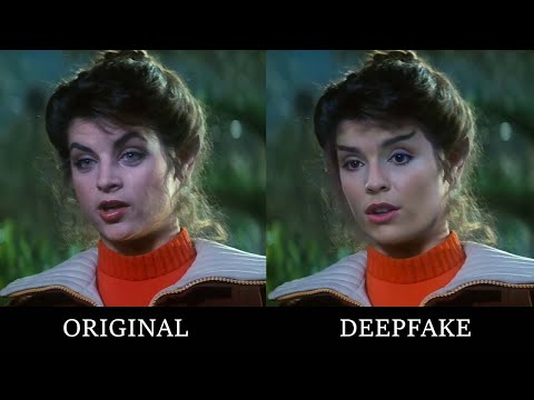 Robin Curtis as Saavik in Star Trek II [DeepFake]
