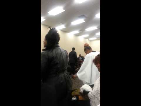 COGIC Mass Choir Rehearsal Praise Break