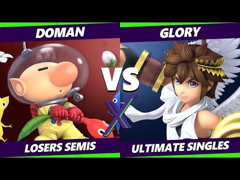 S@X 384 Online Losers Semis - Doman (Olimar) Vs. Glory (Pit) Smash Ultimate - SSBU