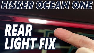 Fisker Ocean - Rear Reading Light Fix