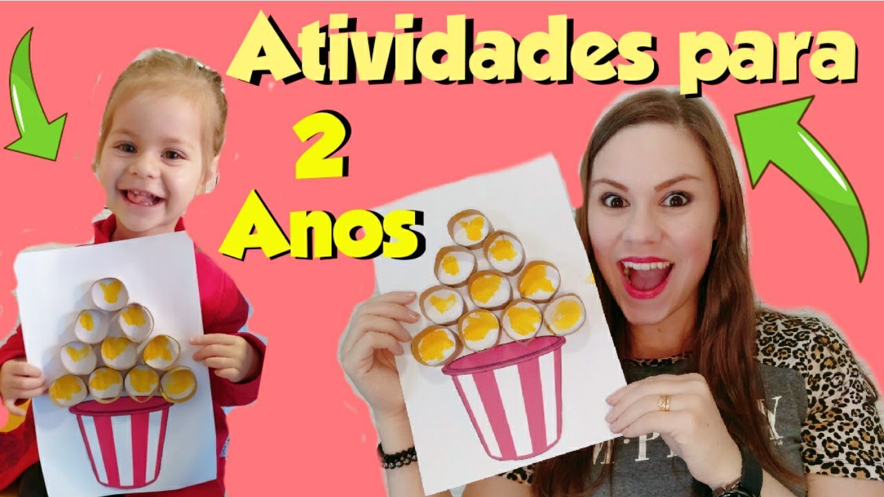 EDUCAÇÃO INFANTIL | 4 Atividades Educativas para crianças de 2 anos