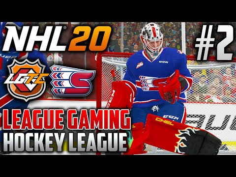 NHL 20 LGHL Goalie | Spokane Chiefs LGTC | EP2 | THE TRAINING CAMP LEAGUE HAS BEGUN
