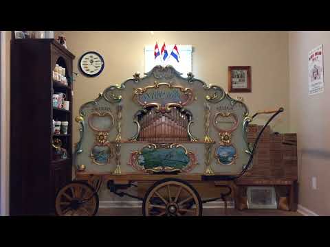 45-key Johnny Verbeeck street organ "De Waterjuffer" plays "Sucu, sucu"