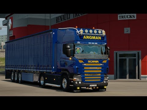 Euro Truck Simulator 2 Scania R420 Argman Praha CZ-Katowice PL