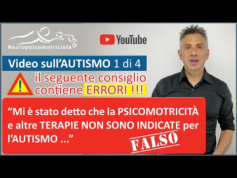 “Mi è stato detto che la psicomotricità e altre terapie non sono indicate per l’Autismo ” È FALSO!!!