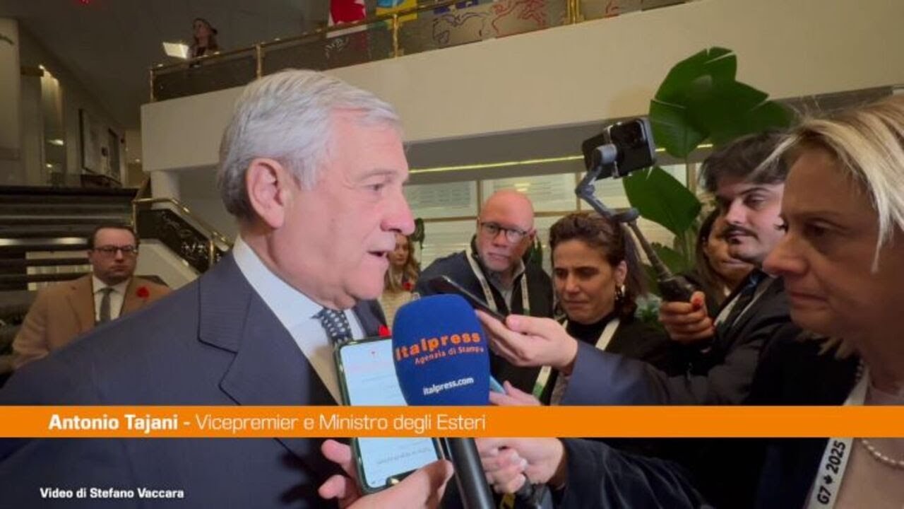 Tajani "Lavoriamo per permettere all'Ucraina di difendersi"