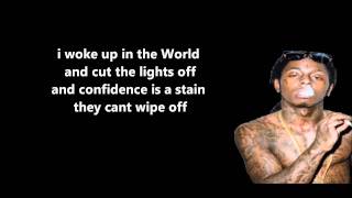 Drop The World - Lil&#39; Wayne Feat. Eminem // Lyrics On Screen [HD]